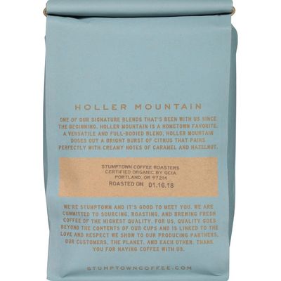 Stumptown Holler Mountain Blend Creamy & Caramel Organic Whole Bean Coffee