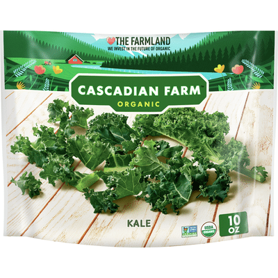 Cascadian Farm Organic Kale, Premium Frozen Vegetables, Non-GMO