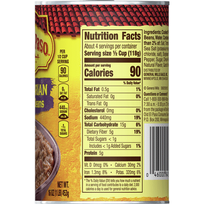 Old El Paso Vegetarian Refried Beans