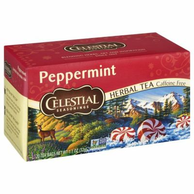 Celestial Seasonings Peppermint Herbal Tea, Caffeine Free