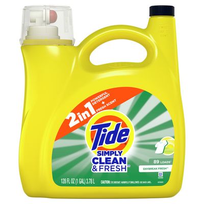 Tide Simply Clean Fresh Liquid Laundry Detergent Refreshing Breeze 128 Oz Instacart