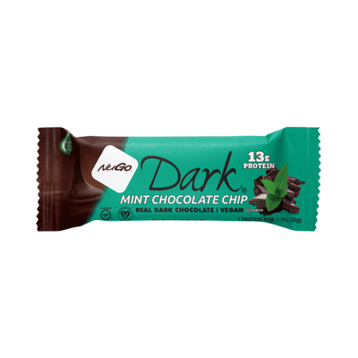 NuGo Dark Mint Chocolate Chip, Vegan, Gluten Free, Protein Bar