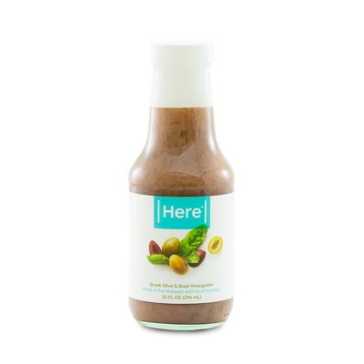 Here Greek Olive Basil Dressing Vinaigrette