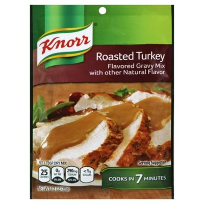 Knorr Turkey Gravy Mix Roasted Turkey