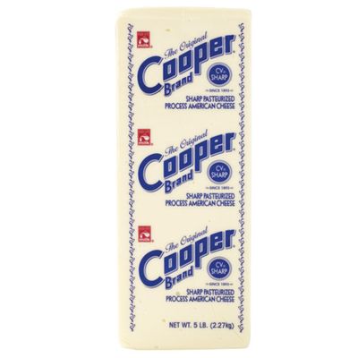 The Original Cooper Brand Sharp Pasteurized Process American Cheese