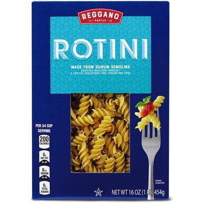 Reggano Enriched Macaroni Product, Rotini Pastas