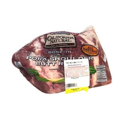 California Natural Pork Shoulder Butt Bone In
