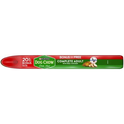 Purina Dog Chow Dry Dog Food, Complete Adult With Real Chicken
