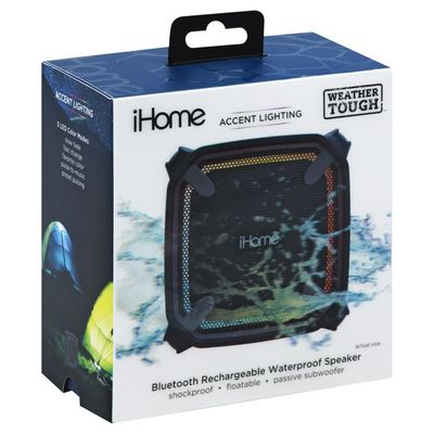 I Home Bluetooth Speaker, Rechargeable, Waterproof
