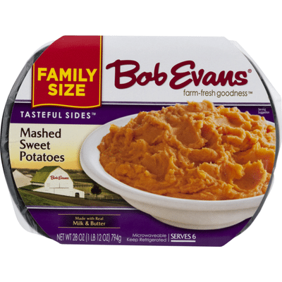 Bob Evans Farms Tasteful Sides Mashed Sweet Potatoes Family Size (28 oz ...