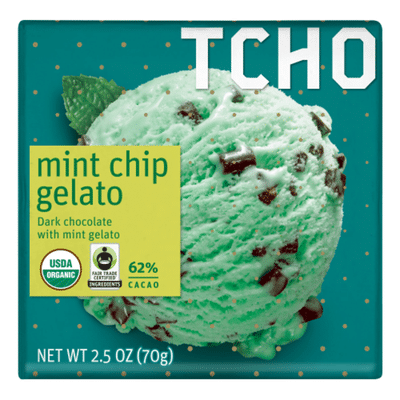 TCHO Mint Chip Gelato