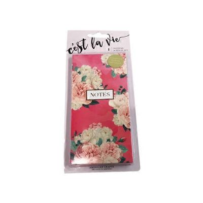 American Crafts Mini Magnetic Flower Notepad