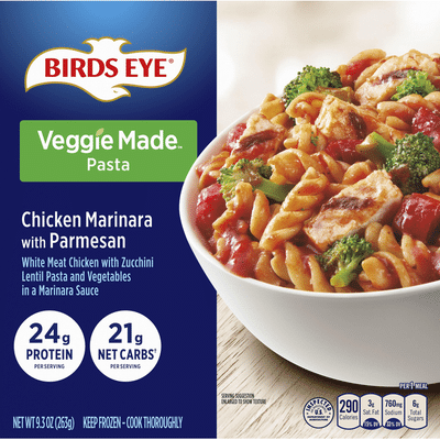 Birds Eye Pasta, Chicken Marinara with Parmesan (9.3 oz) - Instacart