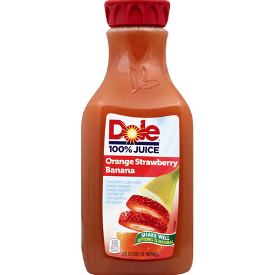 Dole 100% Juice, Orange Strawberry Banana (59 fl oz) - Instacart