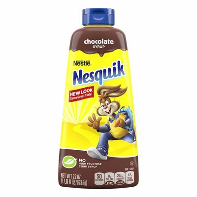 Nestle Nesquik Chocolate Flavored Syrup Chocolate Syrup for Milk or Ice Cream