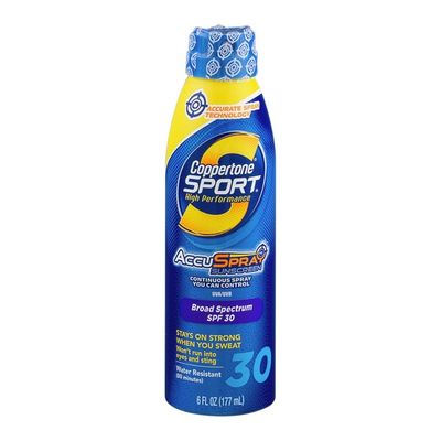 Coppertone Sport High Performance Broad Spectrum SPF 30 Sunscreen Spray