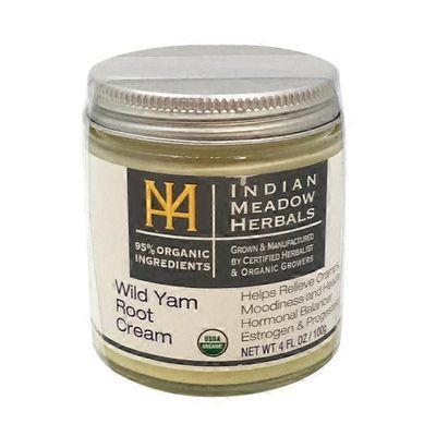 Indian Meadow Herbals Organic Wild Yam Root Cream