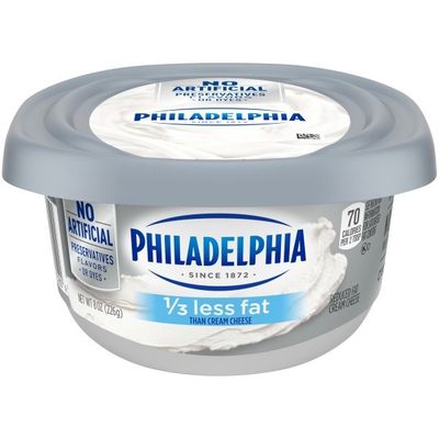 Philadelphia Plain Reduced Fat Cream Cheese Spread