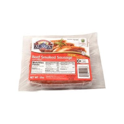 Al Safa Halal Smoked Beef Sausage