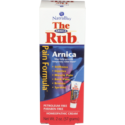 NatraBio Muscle Cream, The Arnica Rub