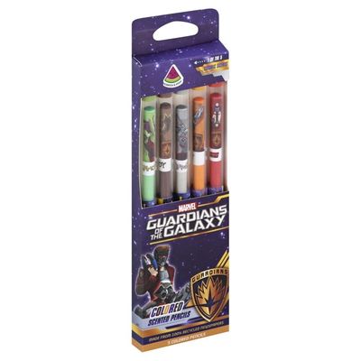 Smencils Colored Pencils, Scented, Marvel Guardians of the Galaxy, Watermelon