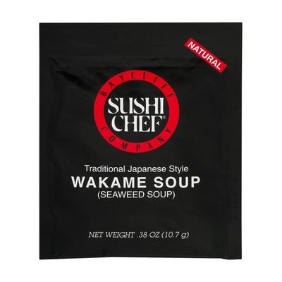 Sushi Chef Wakame Soup Mix Traditional Japanese Style