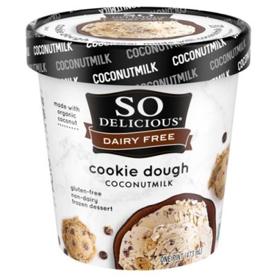 So Delicious Dairy Free Cookie Dough Coconut Milk Frozen Dessert