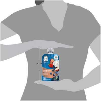 Gerber Toddler Food, Fruit & Yogurt Very Berry