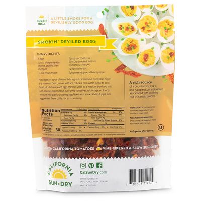 California Sun Dry Smoked Julienne Cut Sun-Dried Tomatoes