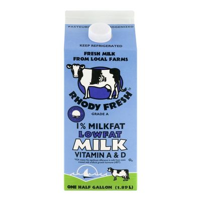 Rhody Fresh Milk 1% Lowfat