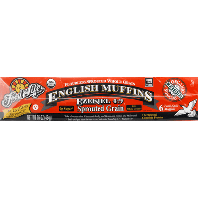 Food for Life English Muffins, Sprouted Grain