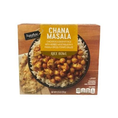 Signature Select Chickpeas & Basmati Rice With Herbed Vegetables In A Chana Masala Spiced Tomato Sauce Rice Bowl