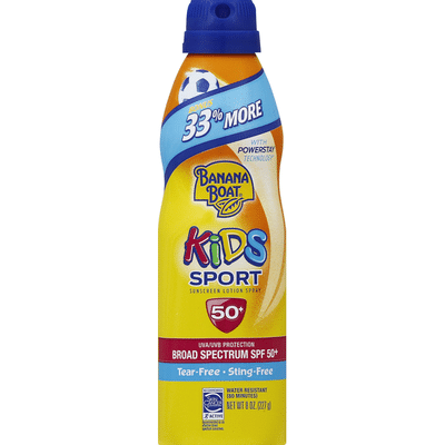 Banana Boat Sunscreen, Lotion, Continuous Spray, Broad Spectrum SPF 50+