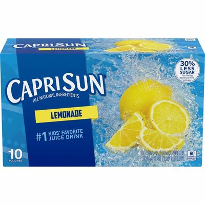 Capri Sun Lemonade Naturally Flavored Juice Drink