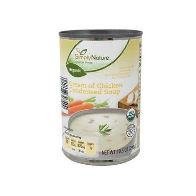 Simply Nature Organic Cream Of Chicken Condensed Soup