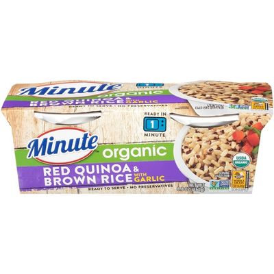Minute Rice Organic Red Quinoa & Brown Rice with Garlic
