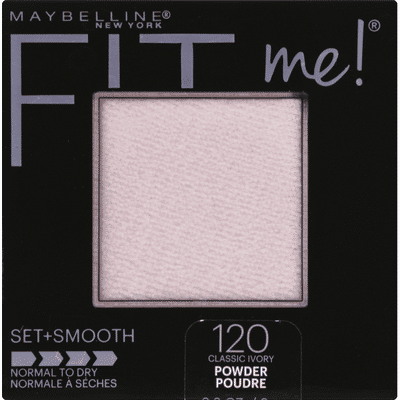 Maybelline Fit Me! Set + Smooth Pressed Powder 120 Classic Ivory