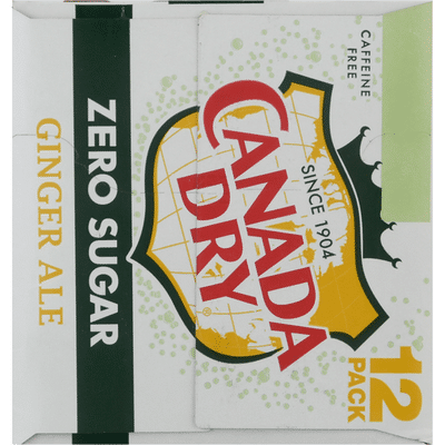 Canada Dry Zero Sugar Ginger Ale