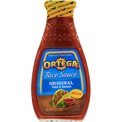 Ortega Taco Sauce, Original, Medium