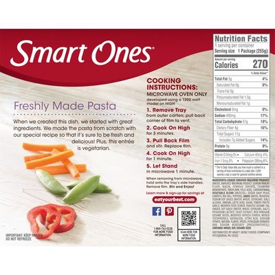 Smart Ones Sesame Noodles with Vegetables