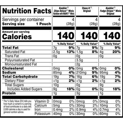 OTG Variety Packs Cookies and Crackers Variety Pack