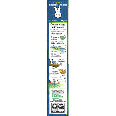 Annie's Organic Pasta & Mild Cheddar Macaroni and Cheese, Mac & Cheese