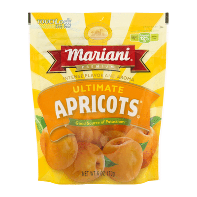 Mariani Ultimate Dried Apricots, 6oz Bag