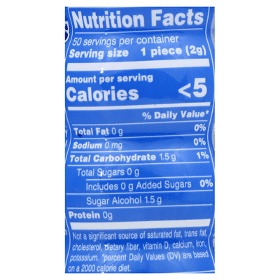 Mentos Gum, Sugarfree, Fresh Mint