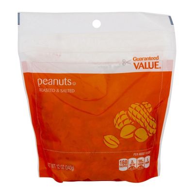 Guaranteed Value Peanuts Roasted & Salted