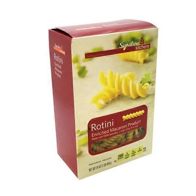 Signature Kitchens Enriched Macaroni Product, Rotini