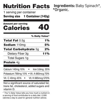 Earthbound Farms Organic Baby Spinach