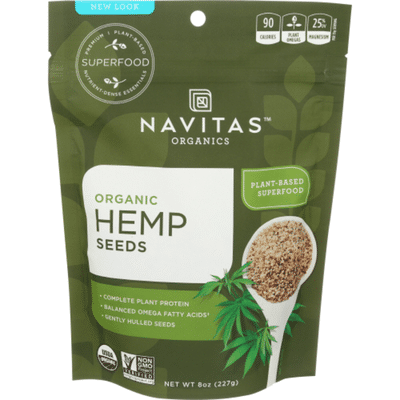 Navitas Organics Hemp Seeds, Organic