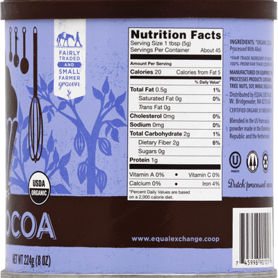 Equal Exchange Organic Baking Cocoa