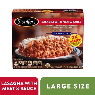 Stouffer's Lasagna with Meat & Sauce Frozen Meal